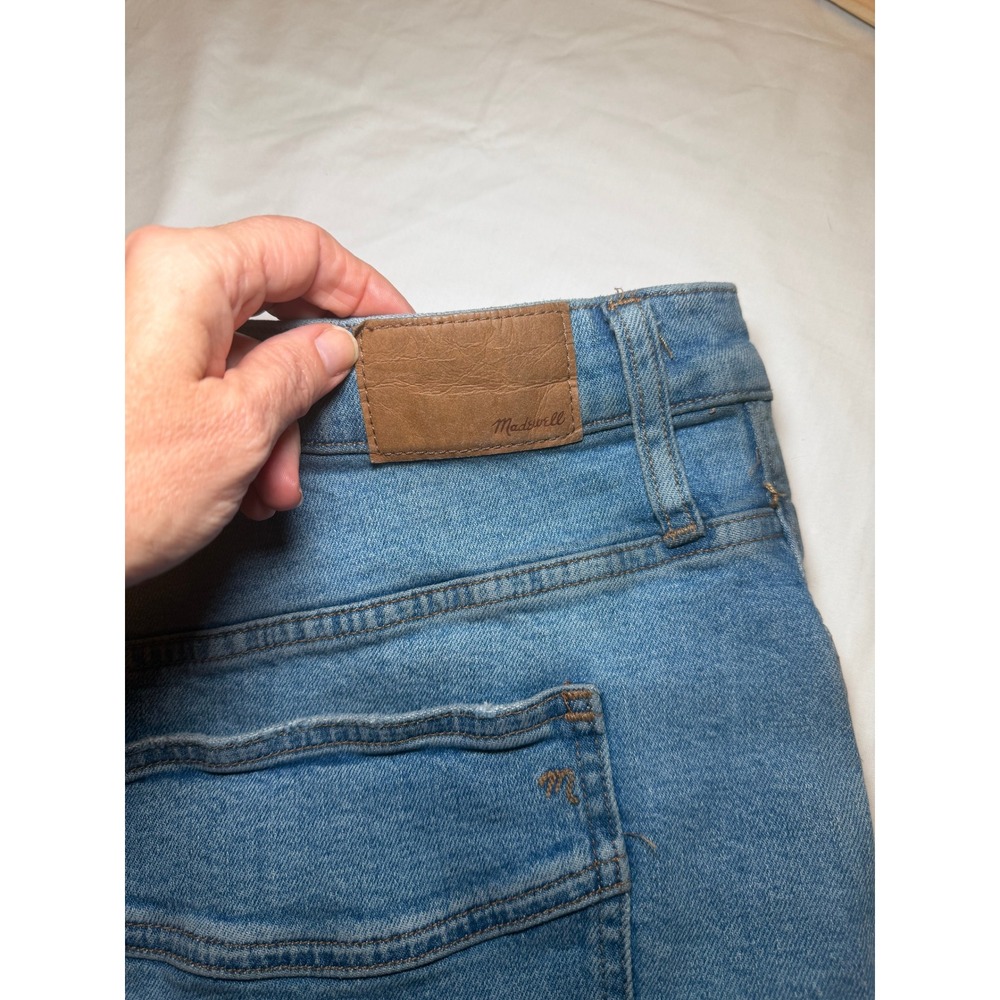 Madewell 11 High-Rise Flare Jeans Blue Denim Size 33 Womens - Picture 7 of 11